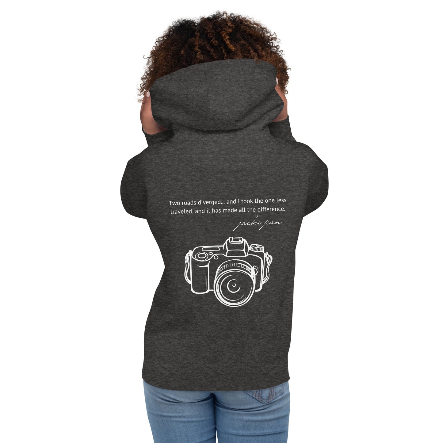 Two Roads Photography Hoodie, Photographer Gifts, Photography Hooded Sweatshirt - ShopJeanPhotography.com