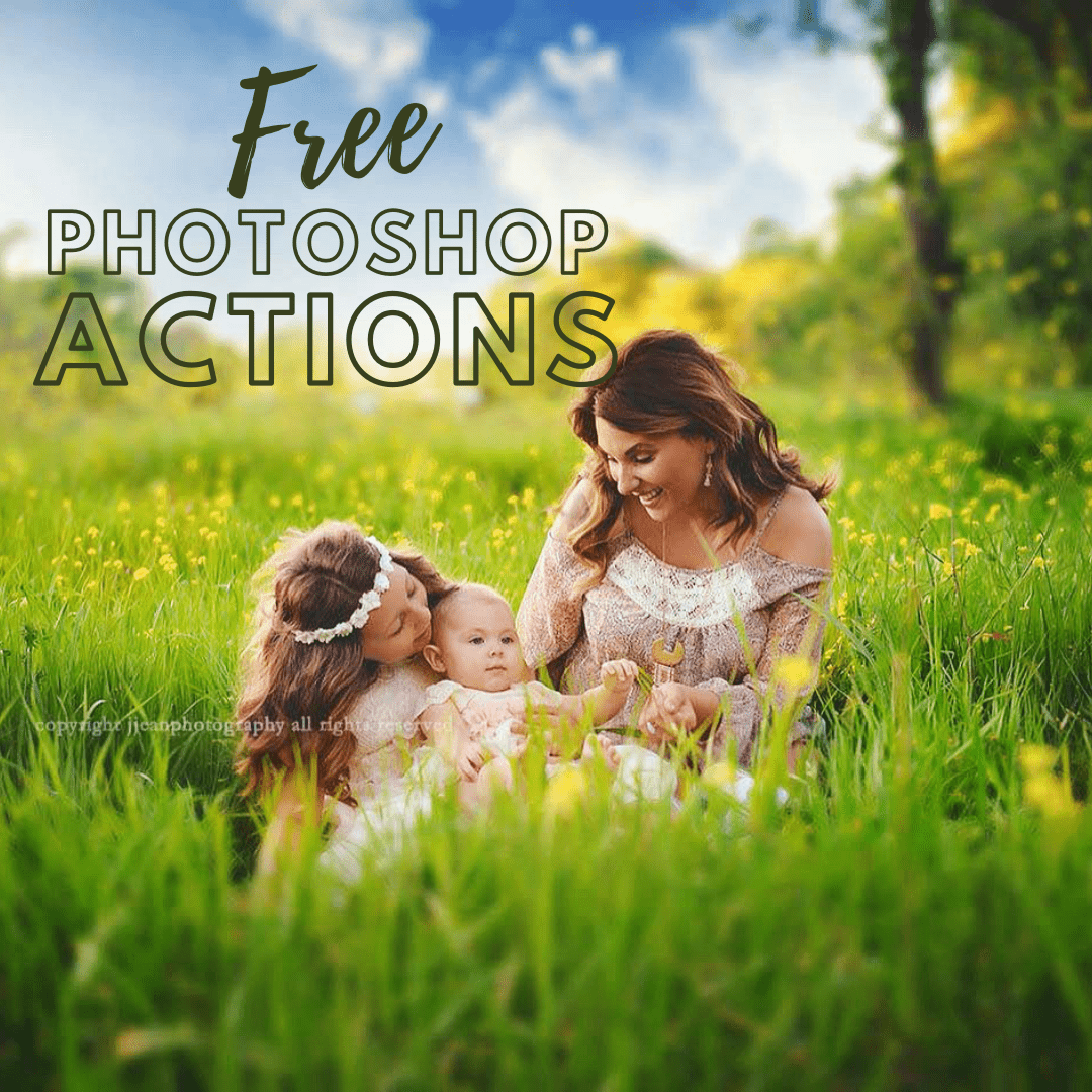Free Photoshop Actions - ShopJeanPhotography.com