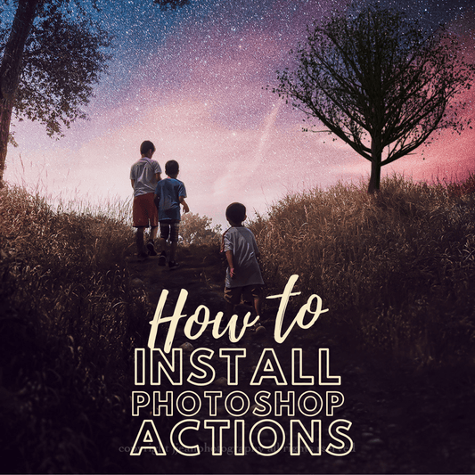 How to Install Photoshop Actions - ShopJeanPhotography.com
