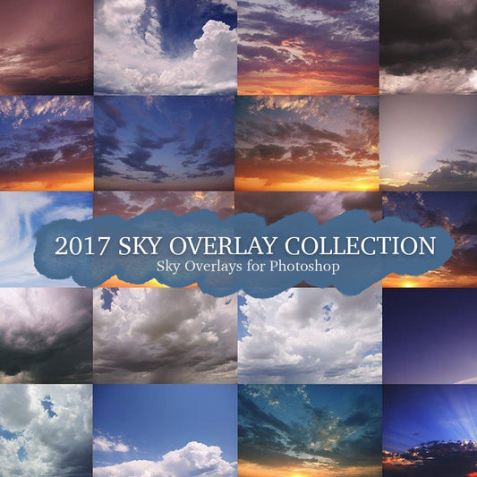 2017 Sky Overlay Collection - ShopJeanPhotography.com